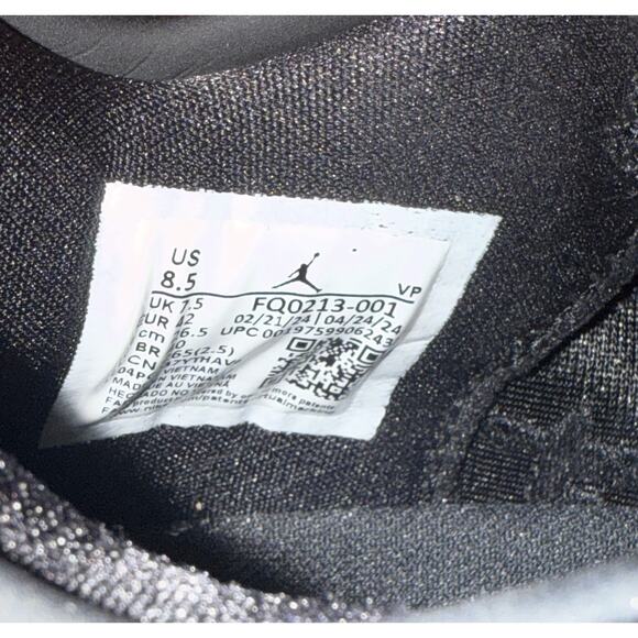 NEW Nike Air Jordan 39 ‘Lumiere’ Black Cat FQ0213-001 Men’s Size 8.5 main image 5